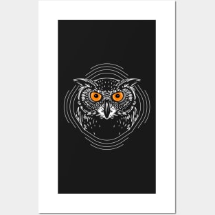 Eagle Owl Posters and Art